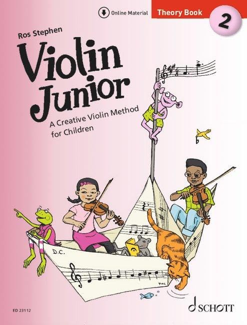 Violin Junior, Theory Book 2 - A Creative Violin Method for Children - Violin - Sheet music - Theory Book 2 - Schott Music (ED 23112)