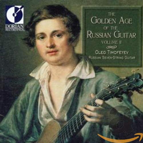 CD cover featuring a portrait of Oleg Timofeyev with a guitar.