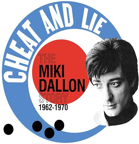 CD cover: black and white portrait with circular “Cheat And Lie” design.