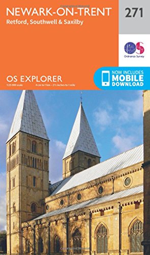OS Explorer Map 271 Newark-on-Trent OS Explorer Paper Map (OS Explorer Active Map)