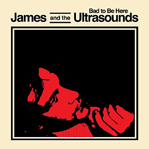 CD cover: black background with a red silhouette of a face in profile.