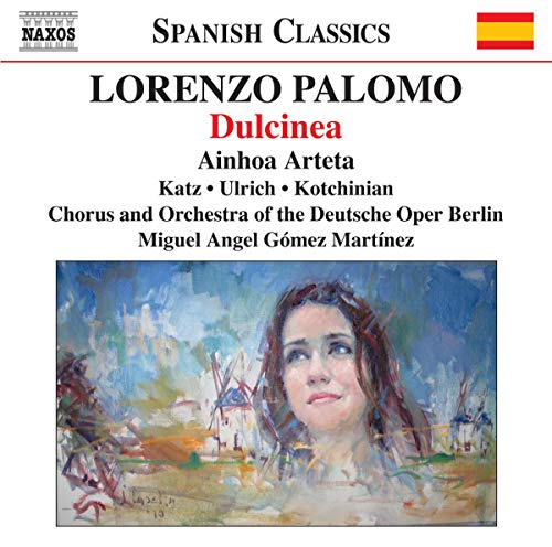 CD cover for "Dulcinea" featuring a painted portrait of a woman.