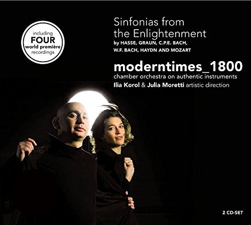 CD cover: Portraits of two musicians with "Modern Times 1800" text.