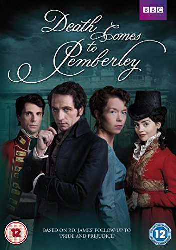 DVD cover featuring four characters in period clothing against a dark, moody mansion background.