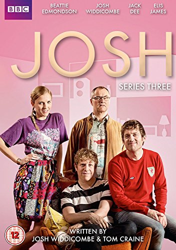 DVD cover for "Josh Series 3" featuring four actors in front of a pink background.
