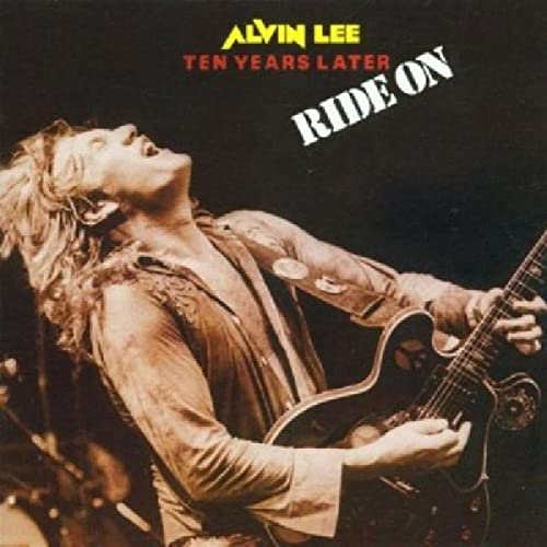 CD case for Lee Alvin & Ten Years Late’s “Ride On” album, barcode visible.