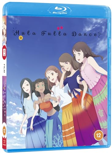 Hula Fulla Dance" Blu-ray case featuring anime girls in colorful outfits.