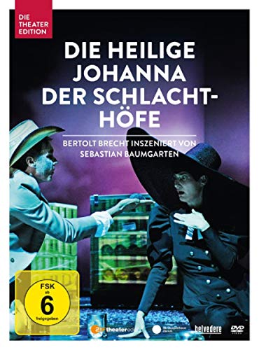 DVD cover for Brecht's "Die Heilige Johanna der Schlachthöfe" play.