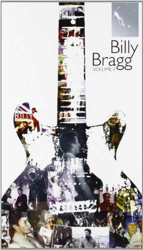 CD cover for Billy Bragg Volume II, featuring a guitar shape collage.