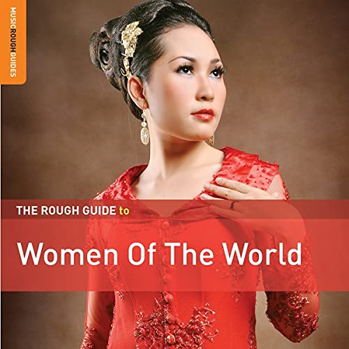 CD cover featuring a woman in red traditional clothing, portrait.