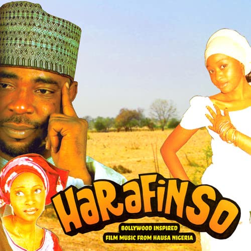 CD cover featuring three people and text “HaRaFinSO”, Bollywood inspired.