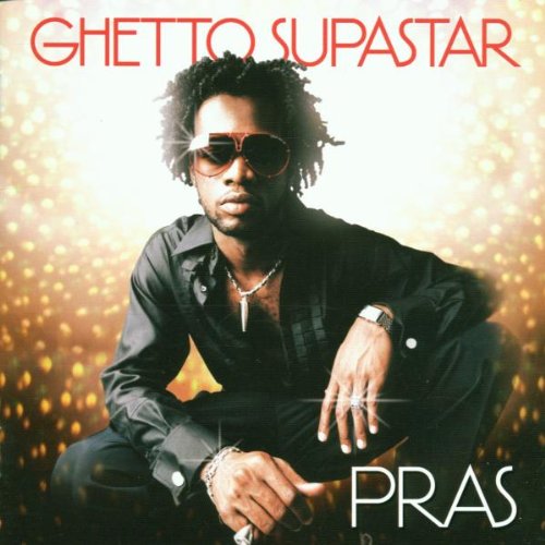 CD cover for Pras’s “Ghetto Supastar” featuring a portrait of the artist.