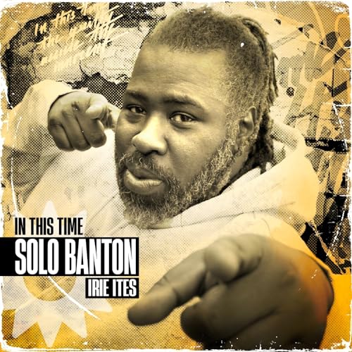 CD cover featuring Solo Banton, a Black man with dreadlocks and beard.