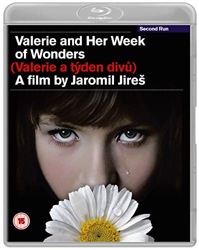 Blu-ray cover featuring a close-up of a girl's face holding a white daisy.