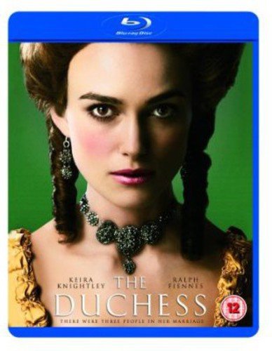 Blu-ray cover for "The Duchess" featuring Keira Knightley in period costume.