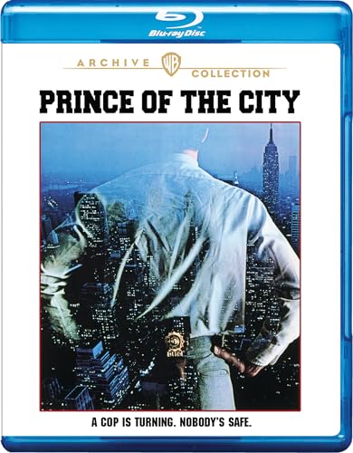 Prince of the City" Blu-ray cover featuring a man in a suit and city skyline.