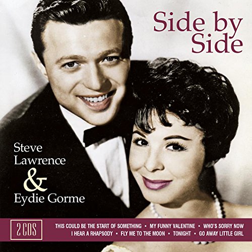 Steve Lawrence and Eydie Gorme album cover, “Side by Side,” two CDs.