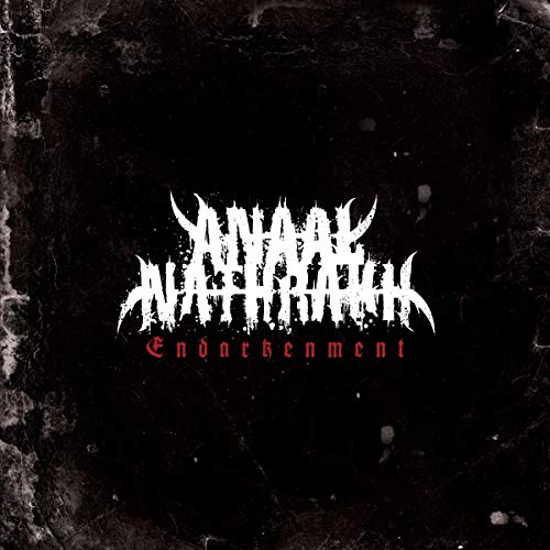 Black album cover with white, ornate band name "Anaal Nathrakh" and red title.
