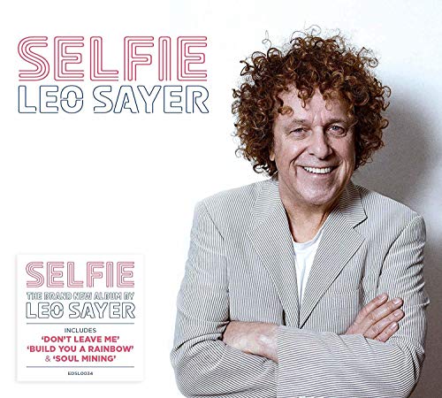 CD cover for Leo Sayerās āSelfieā album featuring his portrait.
