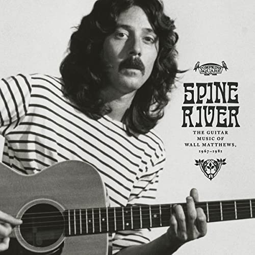 Black and white album cover featuring Wall Matthews with a guitar.