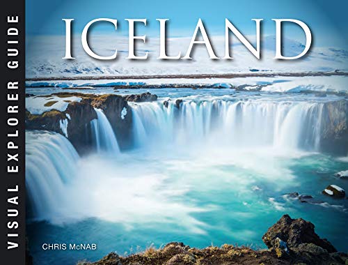 Cover of “Iceland” travel guide featuring a wide waterfall landscape.