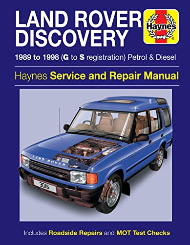 Land Rover Discovery Petrol & Diesel (89 - 98) Haynes Repair Manual