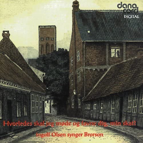 CD cover with a vintage-style illustration of old European buildings.