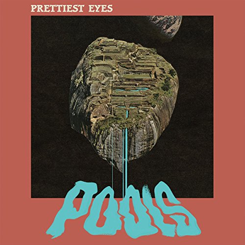 CD cover for "Pools" by Prettiest Eyes, featuring a floating island.