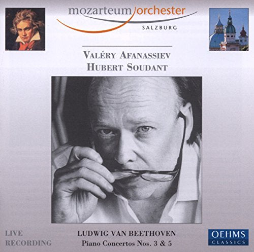 CD cover featuring pianist Valéry Afanassiev and Salzburg cathedral.