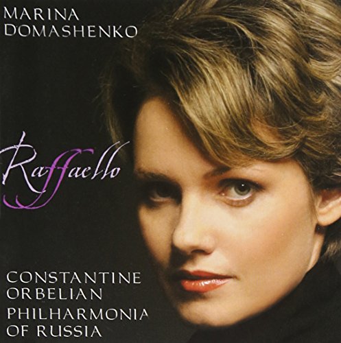 CD cover featuring a portrait of Marina Domashenko, with text details.