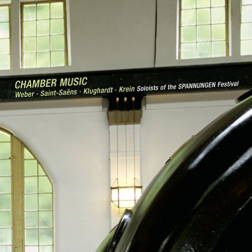 CD cover for chamber music by Weber, Saint-Saëns, and Klughardt.