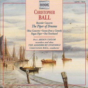 CD cover with a watercolor painting of sailboats on a misty shore.