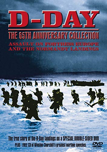 DVD cover for "D-Day 65th Anniversary Collection" depicting soldiers landing on a beach.