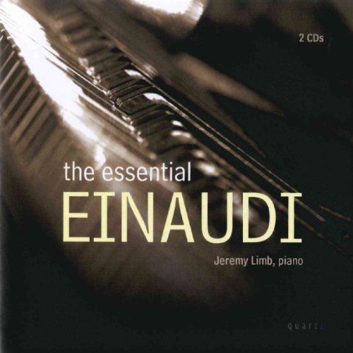 CD cover of "The Essential Einaudi" featuring a piano keyboard.