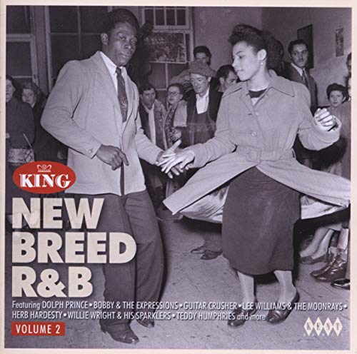 CD cover: dancing couple in vintage clothing, "King New Breed R&B" text.