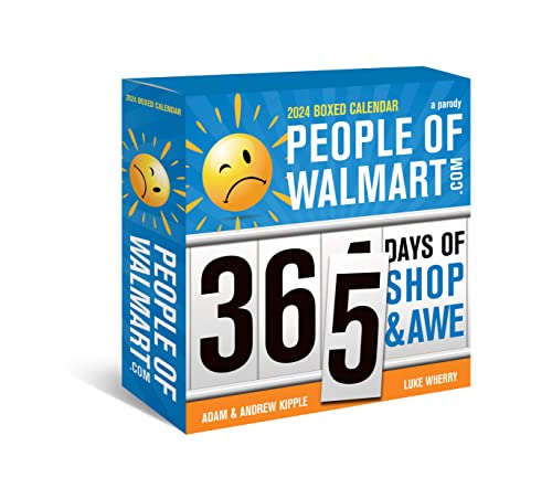 2024 People of Walmart Boxed Calendar: 365 Days of Shop and Awe