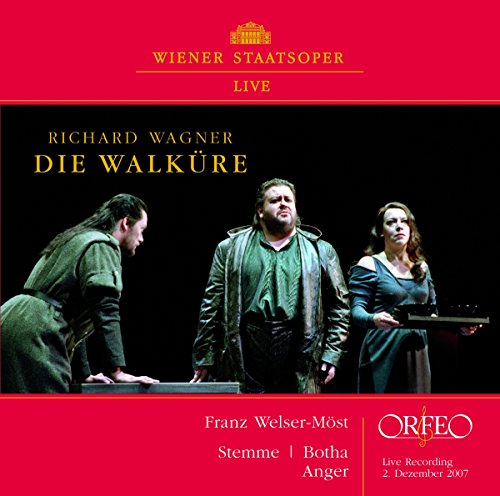 CD cover for Wagner’s “Die Walküre” Act 1, live recording, 2007.