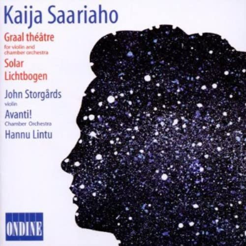 CD cover: dark profile silhouette against a starry, speckled background.