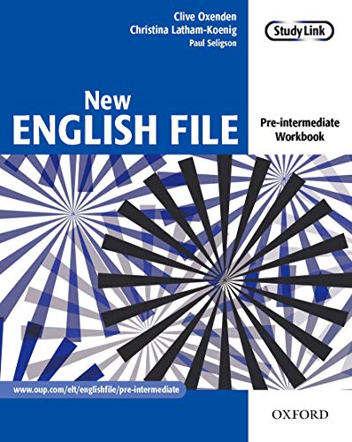 New English File: Pre-intermediate: Workbook: Six-level general English course for adults