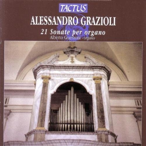 CD cover featuring a classical organ inside a church alcove.