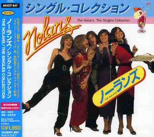 The Nolans posing together on the cover of their Singles Collection CD.