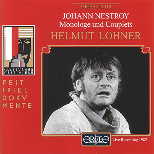 CD cover featuring Helmut Lohner’s portrait and text in German.