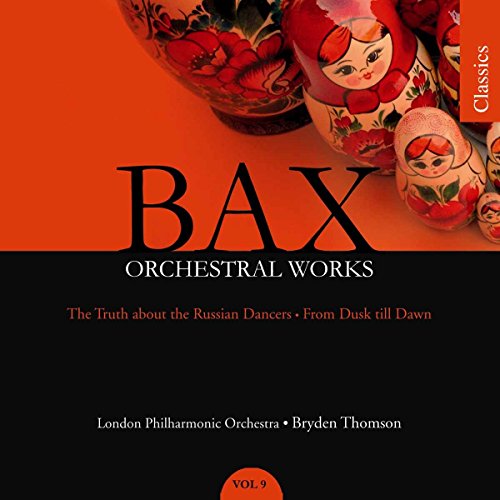 CD cover for Bax orchestral works featuring stacked Russian nesting dolls.