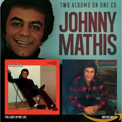 Johnny Mathis CD cover featuring his portrait and album art.