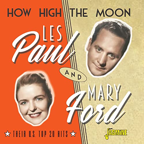 CD cover for Les Paul, Mary Ford’s “How High The Moon” album.