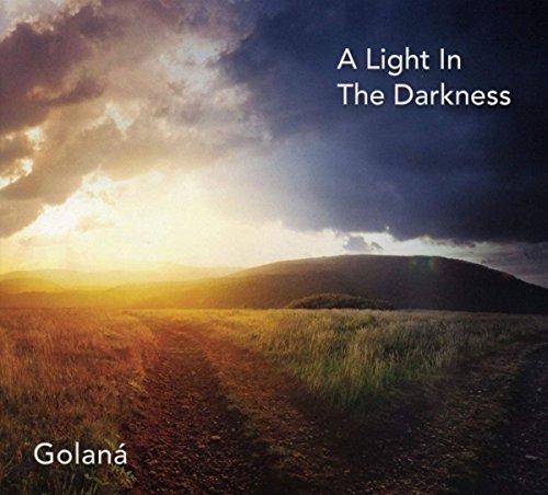 CD cover: stormy sky over a field and distant hills, text “Golana” and title.