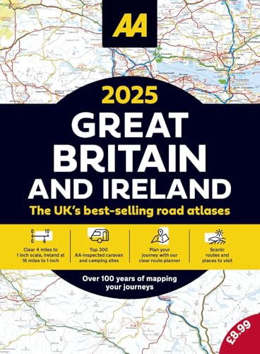 2025 Great Britain & Ireland Road Atlas