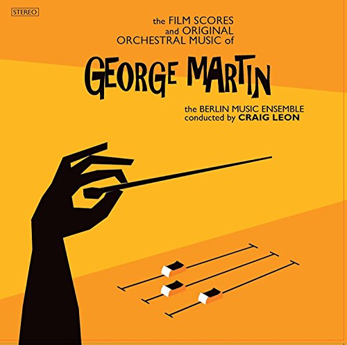 Orange CD cover featuring a conductor’s hand and musical staff.