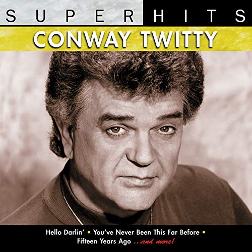 CD cover featuring portrait of country singer Conway Twitty.