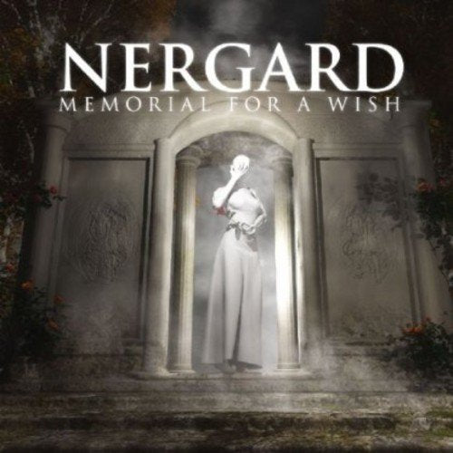 CD cover: stone archway with a statue and smoky atmosphere.